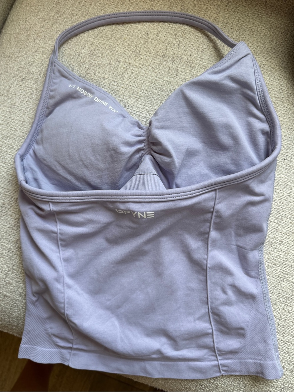 Dfyne Impact Longline Strappy Top Lavender Small - Picture 3 of 3